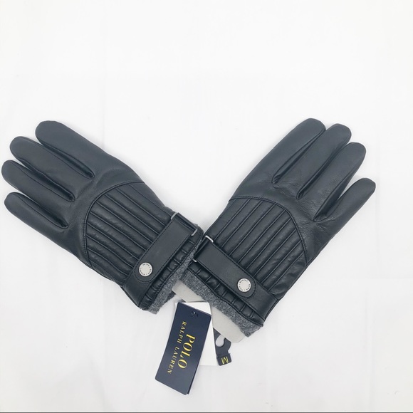 Polo Ralph Lauren Lambskin Racing Gloves - Picture 8 of 8